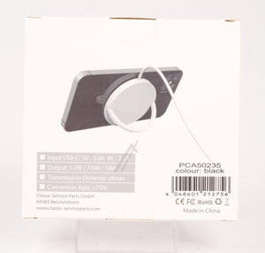 Classic Staubsauger Ladegerät PCA50235 10W Qi-Ladegerät, Magnet