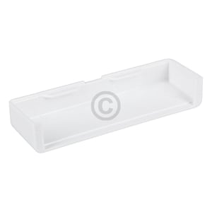 Abdeckung unten für Befestigungswinkel Festtüre LIEBHERR 9097227 an Kühlschrank Gefrierschrank 7424346