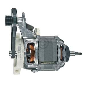 Motor BOSCH 00145455 Zweibandmotor mit Spannrolle Riemen für Trockner