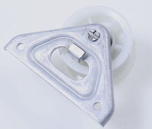 Spannrolle mit Halter für Trockner Whirlpool 488000728616 Riemenspannung