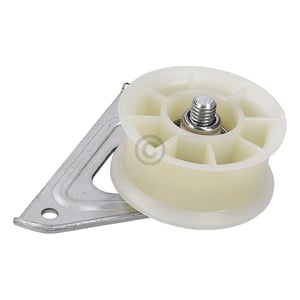 Spannrolle wie INDESIT C00504520 mit Halter für Trockner