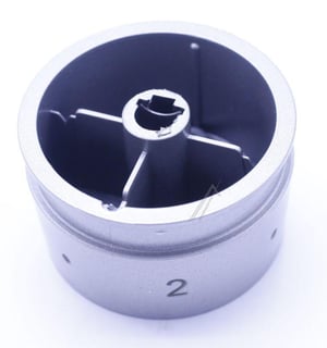 Knebel CODE2V2/09.239.00 für Amica Ofen 9070261 Silber