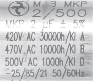 Kondensator 00637073