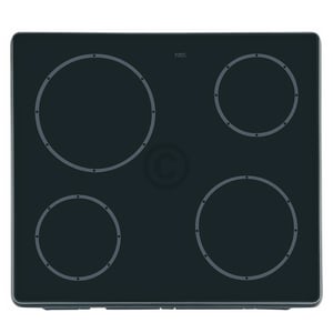 Glaskeramikplatte Whirlpool 481944059809 für Kochfeld Herd