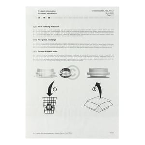 Dichtung NEFF 10014025 für Kleingerät