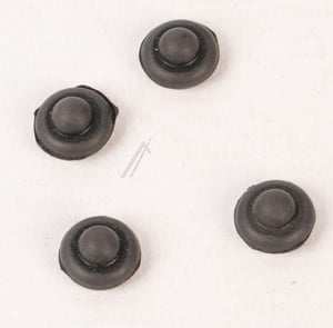 Whirlpool Ofen Gummipuffer 481231028036 4 Stück