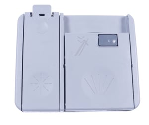 Schiebespender mit Abdeckung für Vestel Geschirrspüler 42372337 Dosierventil, Spüldüse