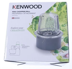 Kap10.000gy Mini-Zerkleinerer für DeLonghi Küchenmaschine AW20010043 Küchenhelfer