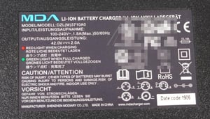 Ladegerät 36V EGRET 10100124 für E-Scooter