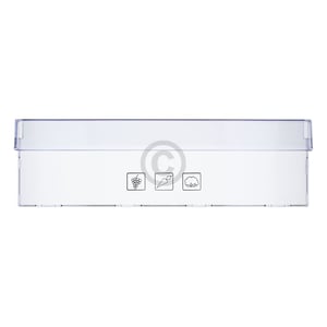 Schubladenblende für Gemüsekasten beko 4634600100 492x148mm in Kühlteil KühlGefrierKombination