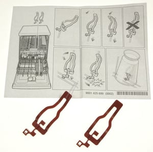 Kleinteilehalter Set für Oberkorb Bosch SGZ0IC00 17005519 in Geschirrspüler 2Stk