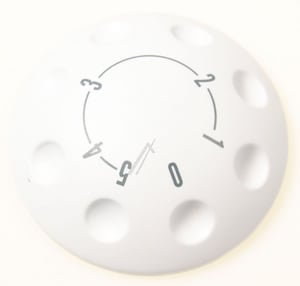 Thermostatknopf für Beko Kühlschrank C00916327 Druckknopf