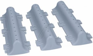 Mitnehmer (3 Stück) für Waschmaschine Whirlpool 480110100104/481241848725 Trommel