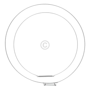 Fenstermanschette für Waschmaschine Bosch Siemens 20007280 Laugenbeständig Anthrazit F20