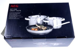 Koch- und Bratset AEG A3SS 9029798205 mit 3fach Sandwichboden Electrolux