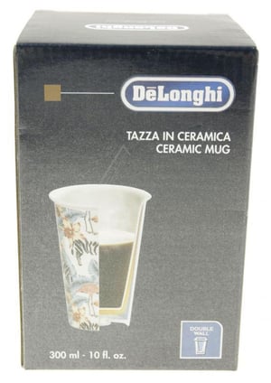 Keramikbecher für DeLonghi Kaffeemaschine 5513284511 300ml, doppelwandig