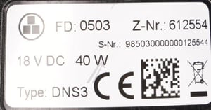 Elektrodüse für Staubsauger Bosch Siemens 17008596 Turbodüse