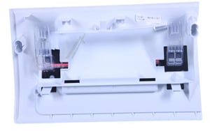 Schalengriff weiß/schwarz für Waschmaschine Bosch/Siemens 12043228 I-DOS