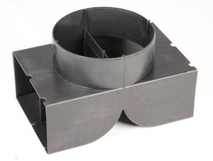 Luftleiter für Dunstabzugshaube Whirlpool 488000861112 Umluft, Ø150mm