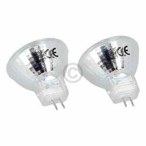 Halogenlampe Set GU4 20W 12V Smeg 824610768 für Dunstabzugshaube 2Stk