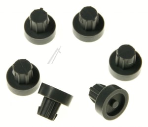 Standfuß für Küchenmaschine DeLonghi KW712911 6er-Pack KM070