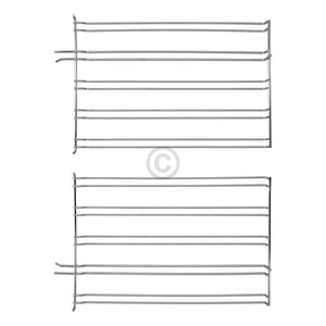 Haltegitter Set links rechts für Backblech Rost Beko 210444741 in Backofen