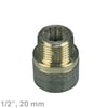 Verlängerung 1/2"x20mm Rotguss