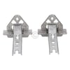 Türscharnier Einbau Set wie Bosch 00268698 BLUPARTS für Kühlschrank 2Stk