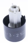 Bedienknebel für Ofen AEG 140056184066 Braun, 0-9