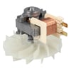 Lüftermotor mit Flügel BOSCH 00654131 EM2513LH-282 für Backofen Herd