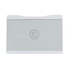 Glasplatte mitte für Kühlteil LG AHT73754302 495x353mm in KühlGefrierKombination