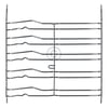 Haltegitter rechts Whirlpool 480121103211 für Backbleche Roste Backofen
