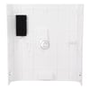 Rear cover (water tank-White) 201-2497-0109 Ecovacs