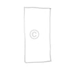 Türdichtung Universal 1300x700mm Set zum Einklemmen in Kühlschrank