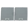 Fettfilter eckig Metall 307x280mm, 2 Stück 5029982500 AEG, Electrolux, Juno, Zan