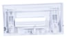 Schalengriff für Waschmaschine Bosch Siemens 12026334 Bullaugentürgriff