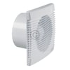 Wohnraumventilator 150erR weiß mit Timer für Wand Bad Toilette etc