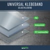 Reparaturklebeband [5m] transparent für das Abdichten von Löchern und Rissen - 