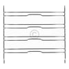 Haltegitter Whirlpool 481010657448 rechts / links für Backbleche Roste Backofen