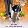 Elegante Glasflasche (grau) für den SodaStream Crystal 2.0