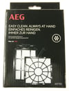AEF155 VX4 Filterset für Staubsauger AEG 9001688424 Mikro- & Abluftfilter