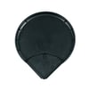Deckel 290mmØx25mm Hailo 1076569 schwarz für EinbauAbfallsammler rund