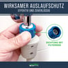 Zulaufschlauch Aquastopschlauch 2,0m - Universaler Sicherheitsschlauch für Waschmaschine und Geschirrspüler bis 90°C 