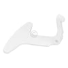 Türgriff passend für Gorenje 154471 weiß mit Schließhaken für Waschmaschine