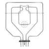 Heizelement Oberhitze Klappgrill wie BOSCH 00470845 für Backofen Herd