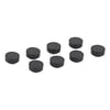 Screw Hole Rubber Of Top Decorative Cover (Black) 201-2228-1348