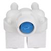 Magnetventil 2-fach 180° 12mmØ passend für Beko 2466302002 BLUPARTS in