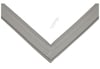 Kühlschrankdichtung für Whirlpool Kühlschrank 488000536810 Magnettürdichtung, grau, M3