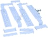 Minikit Türhalter für Kühlschrank Beko C00869549 Befestigung, Eisfach