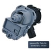 Ablaufpumpe wie Bosch 00144978 mit Pumpenkopf und Sieb für Waschmaschine 00144978